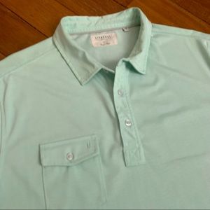 Linksoul  Short Sleeve Cool Mint Golf Polo Shirt